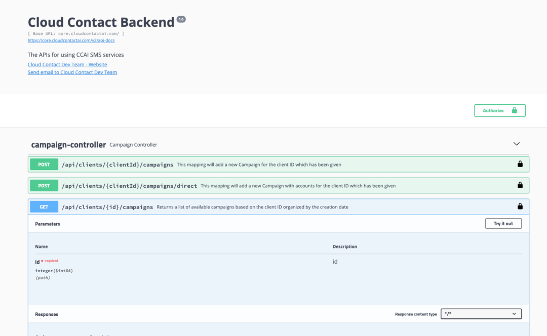 Cloud Contact AI Backend