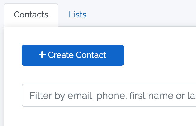 Create Contact