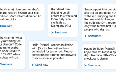 80+ Sales Text Message Templates for Every Industry