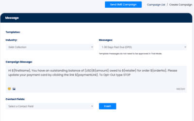 SMS Debt Collection with CloudContactAI