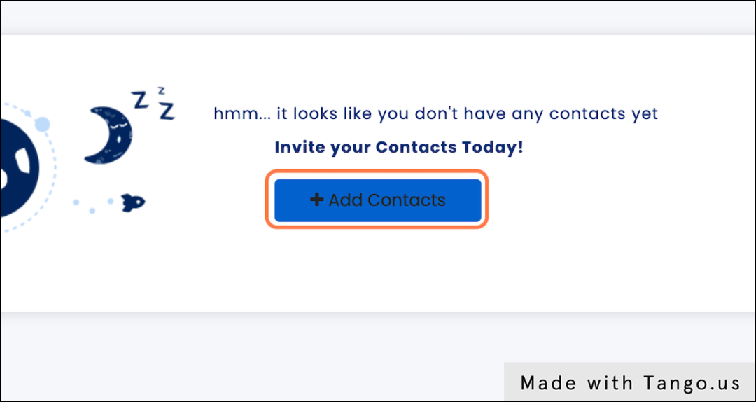 Add Contacts to contact list