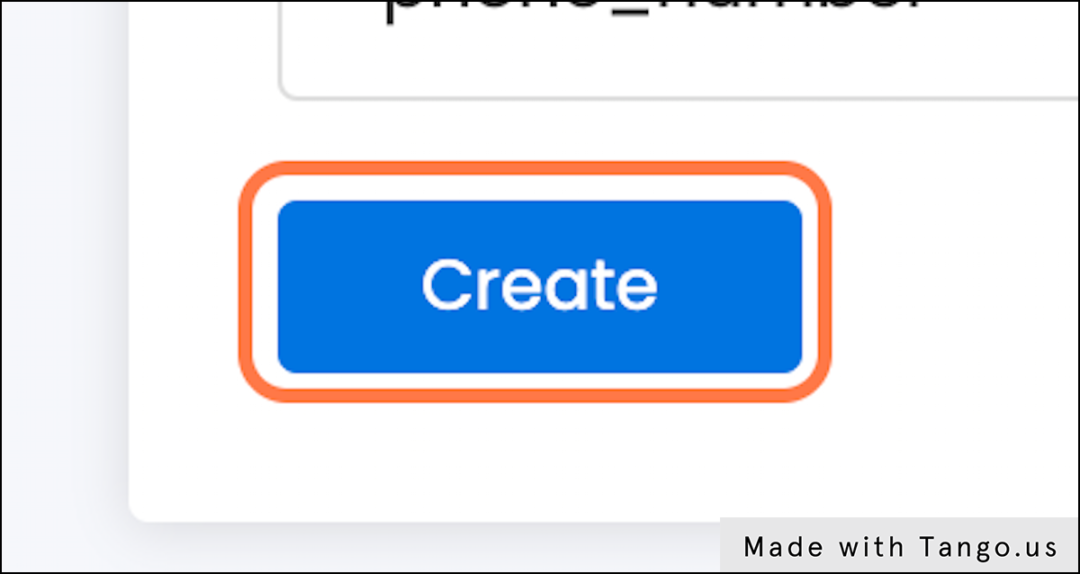 select-create-after-uploading File is Uploaded, Select ‘Create’