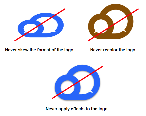 How not to Use Brand Logo - CloudContactAI